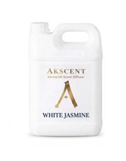 Akscent White Jasmin Tüm Koku Makinelerine Uyumlu Koku Makinesi Koku Kartuşu Esansı 5 LT