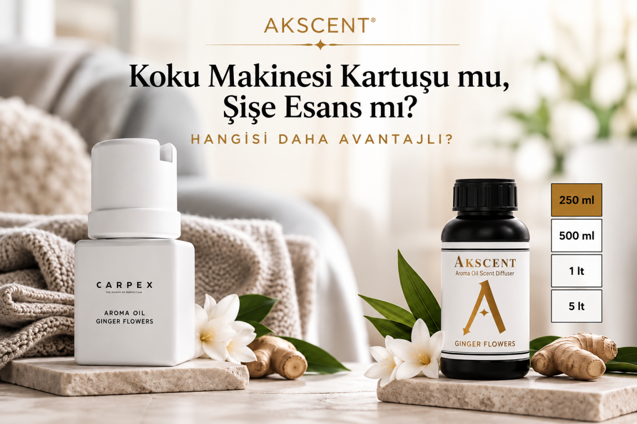 Koku Makinesi Kartuşu mu, Şişe Esans mı? Hangisi Daha Avantajlı?