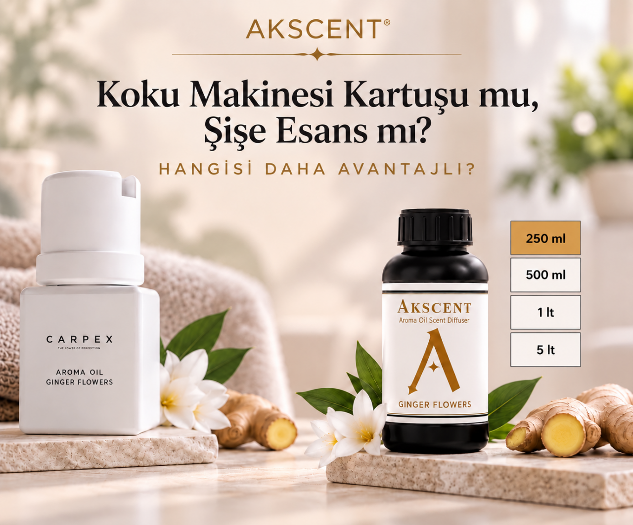Koku Makinesi Kartuşu mu, Şişe Esans mı? Hangisi Daha Avantajlı?