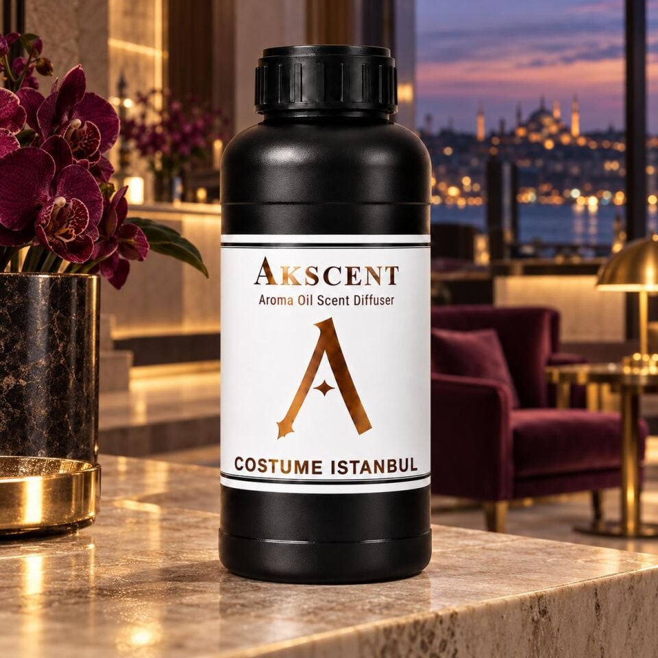 AKSCENT Costume İstanbul Ortam Kokusu Esansı 1 Litre