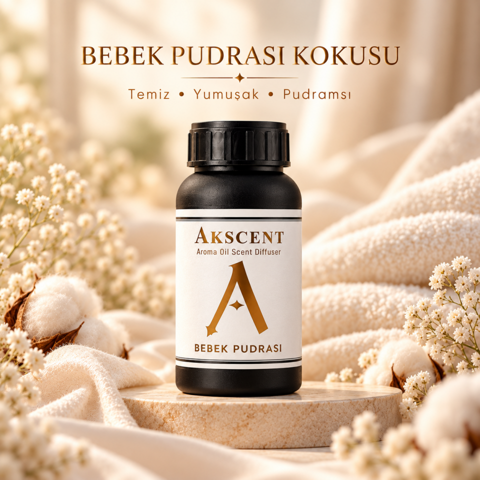 AKSCENT Bebek Pudrası Ortam Kokusu 250 ml