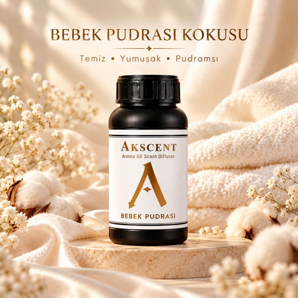 AKSCENT Bebek Pudrası Ortam Kokusu 250 ml