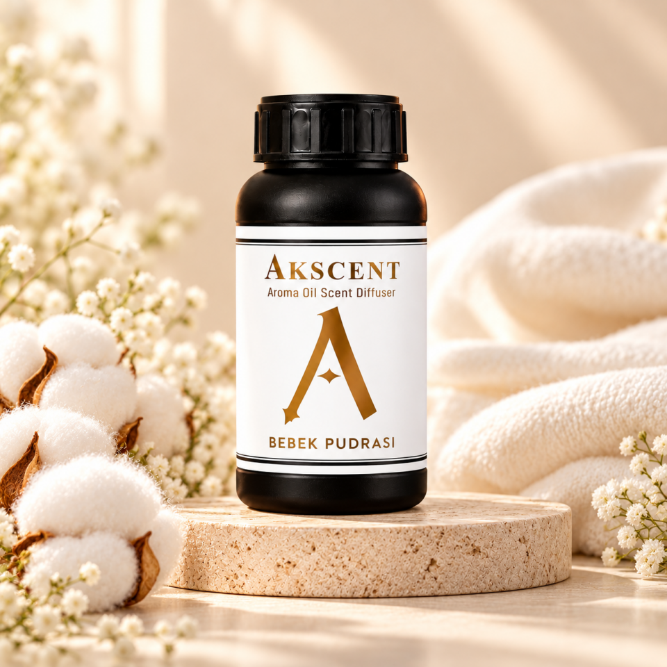 AKSCENT Bebek Pudrası Ortam Kokusu 250 ml