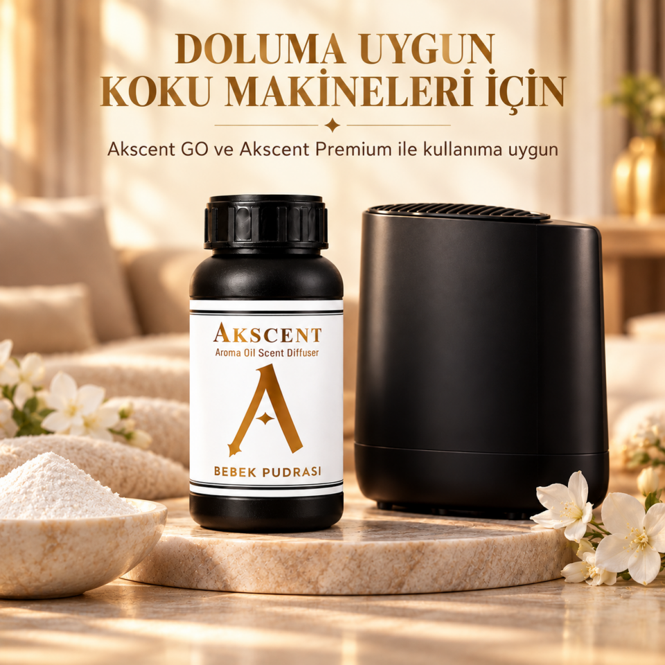AKSCENT Bebek Pudrası Ortam Kokusu 250 ml