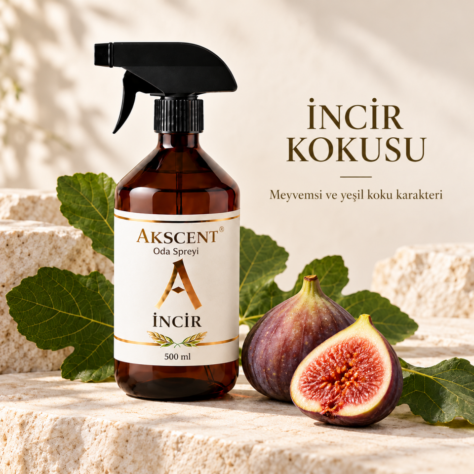 AKSCENT® İncir Kokulu Oda Spreyi 500 ml