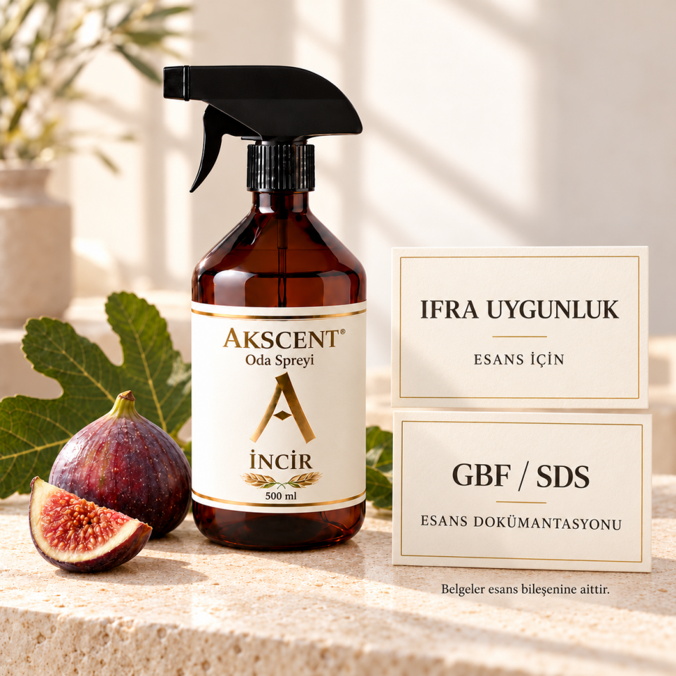 AKSCENT® İncir Kokulu Oda Spreyi 500 ml