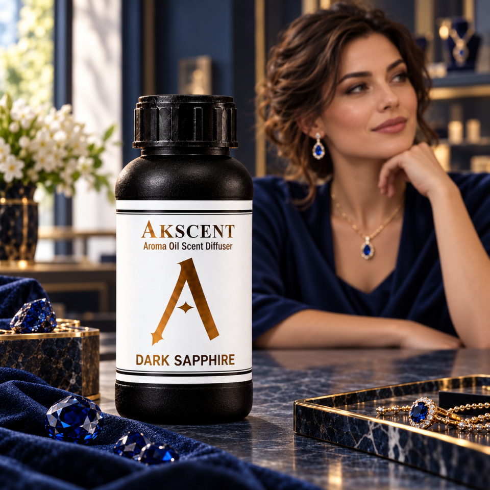 AKSCENT® Dark Sapphire Koku Makinesi Esansı 250 ml