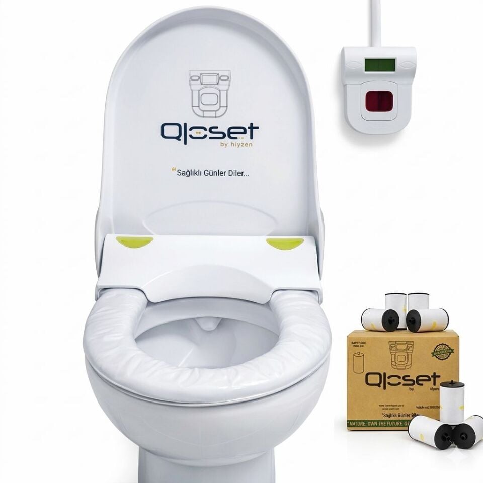 Kaizen Plus Hijyenik Klozet Kapağı ve 50 Adet  Plus Klozet Poşeti