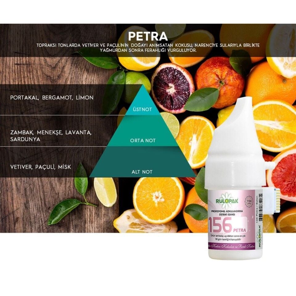 Rulopak Cosmic M5 ve M6 Petra Koku Kartuşu 100 ml