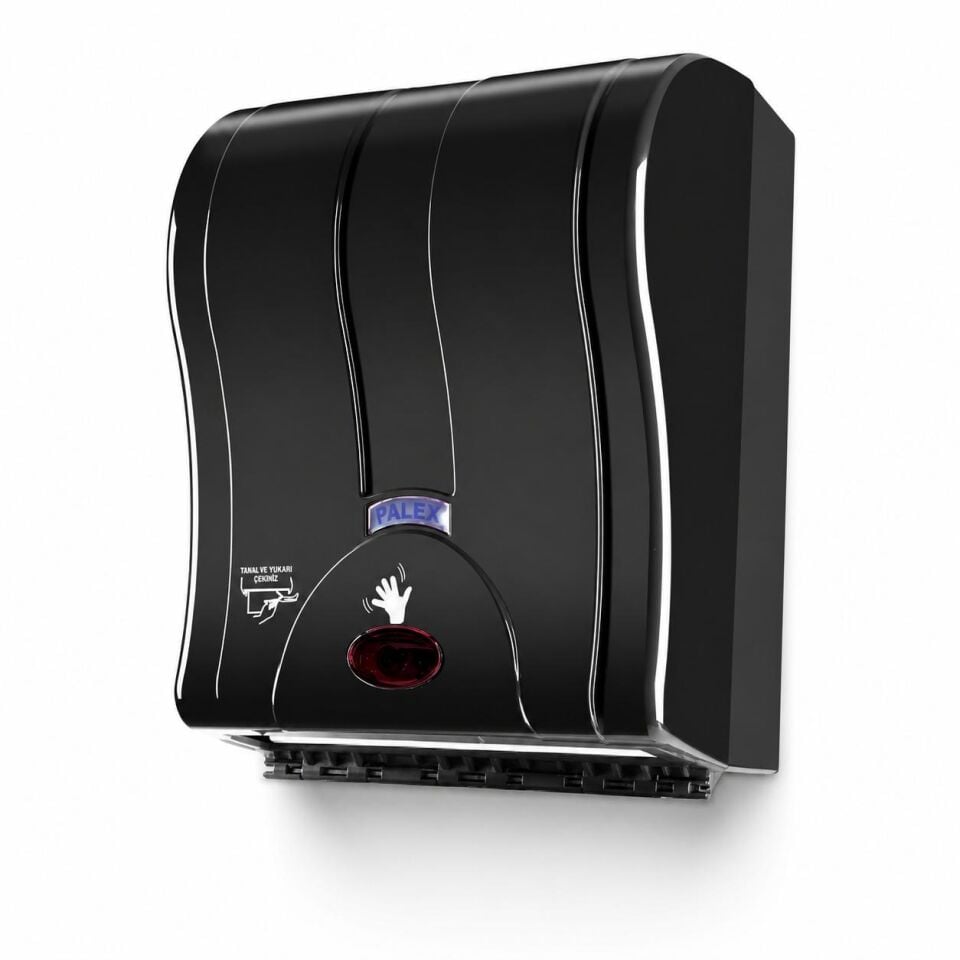 Palex Prestij Sensörlü Kağıt Havlu Makinesi 21 cm - Siyah