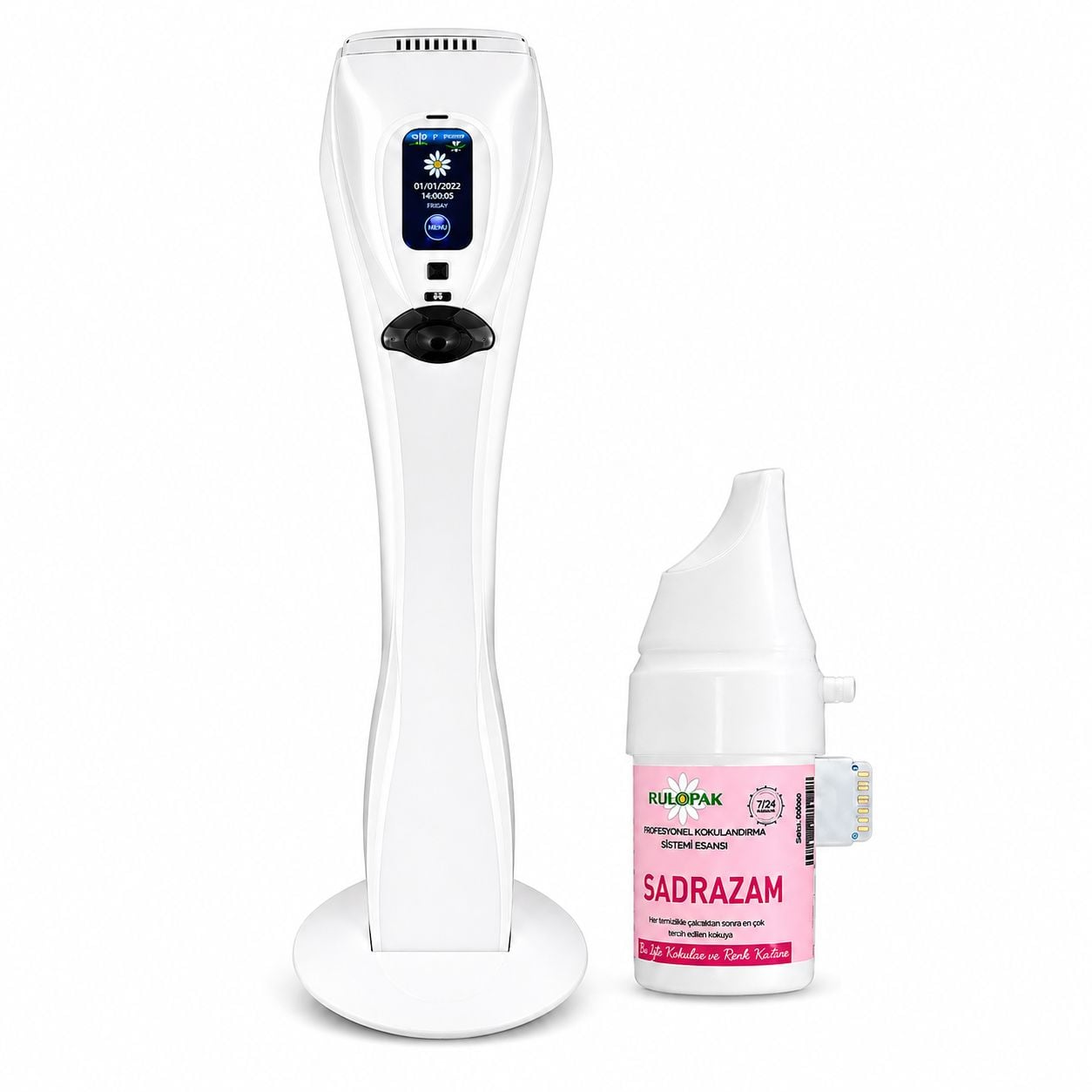 Rulopak Cosmo M6 Koku Makinesi ve Sadrazam Koku Kartuşu 100 ml