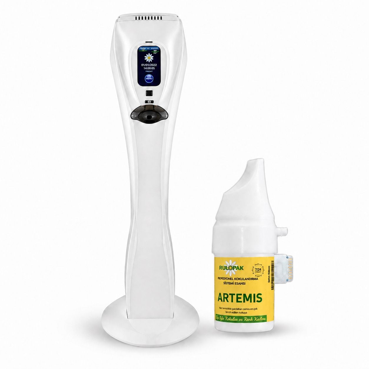 Rulopak Cosmo M6 Koku Makinesi ve Artemis Koku Kartuşu 100 ml