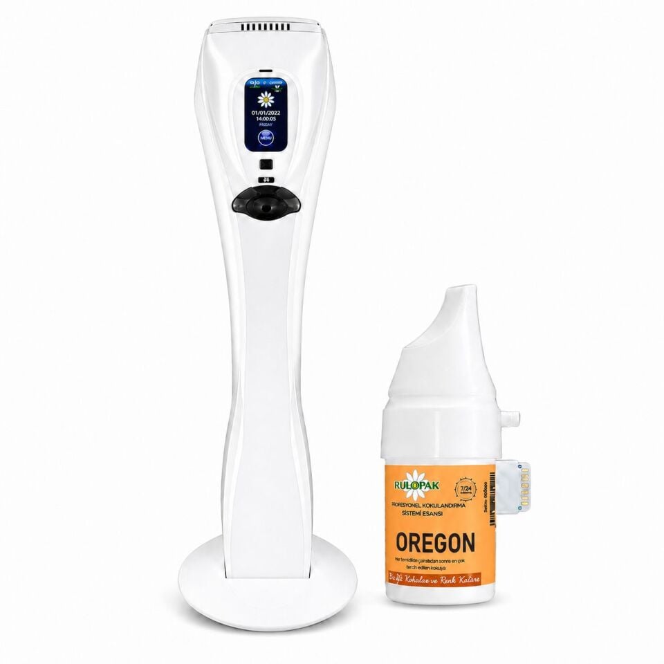 Rulopak Cosmo M6 Koku Makinesi ve Oregon Koku Kartuşu 100 ml