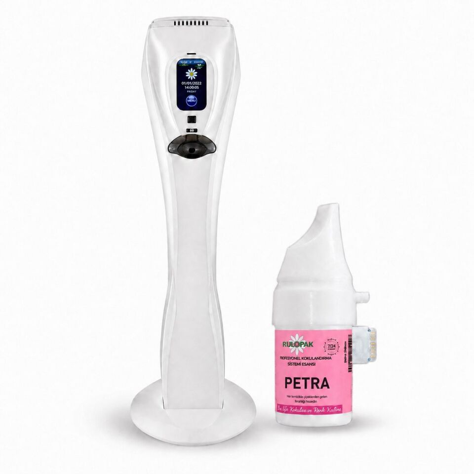 Rulopak Cosmo M6 Koku Makinesi ve Petra Koku Kartuşu 100 ml