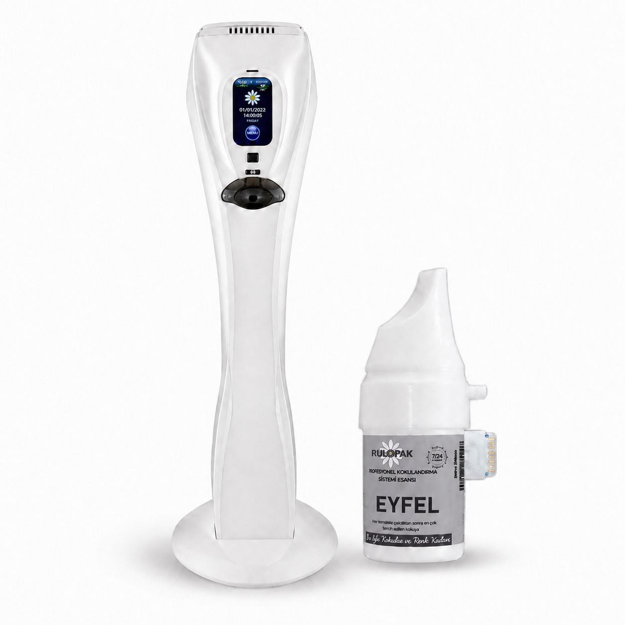 Rulopak Cosmo M6 Koku Makinesi ve Eyfel Koku Kartuşu 100 ml