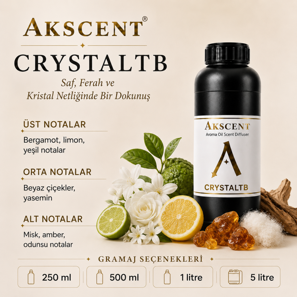 AKSCENT Crystaltb Ortam Kokusu Esansı