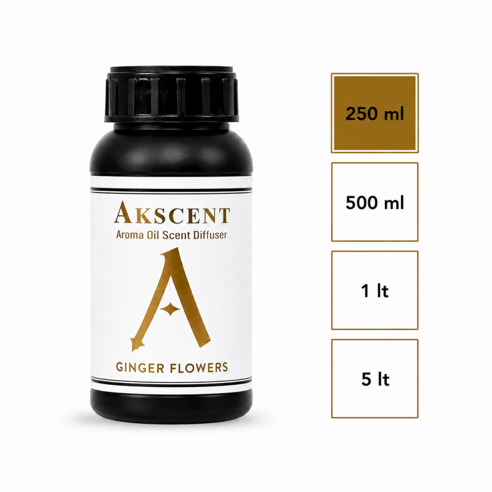 AKSCENT Ginger Flowers Ortam Kokusu Esansı