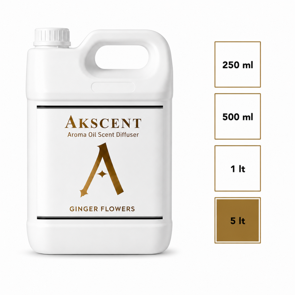 AKSCENT Ginger Flowers Ortam Kokusu Esansı