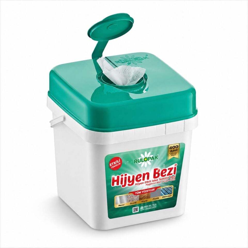 Rulopak Hijyen Bezi Kovası 400'lü