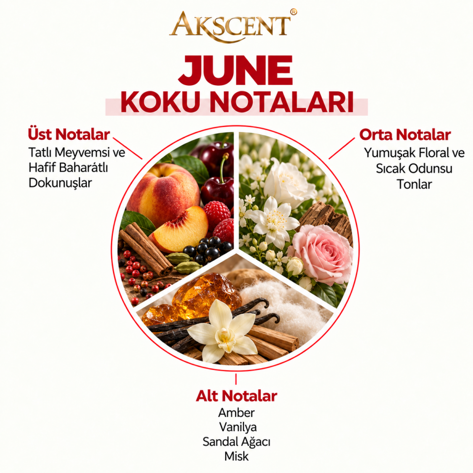 AKSCENT June Ortam Kokusu Esansı