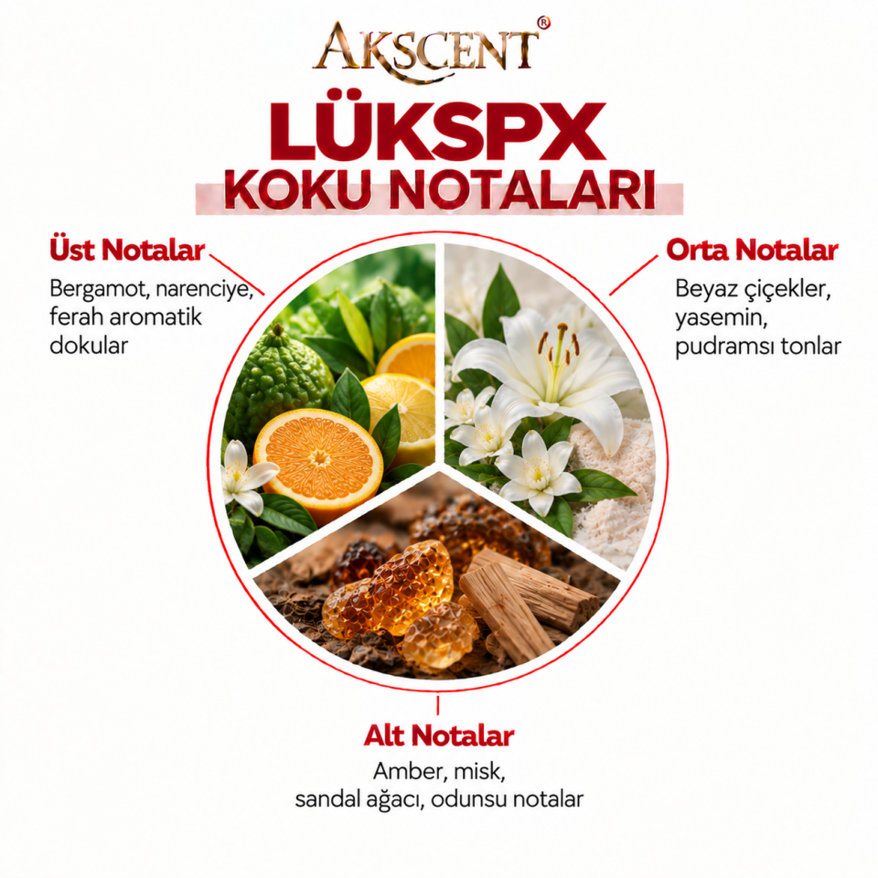 AKSCENT Lükspx Ortam Kokusu Esansı