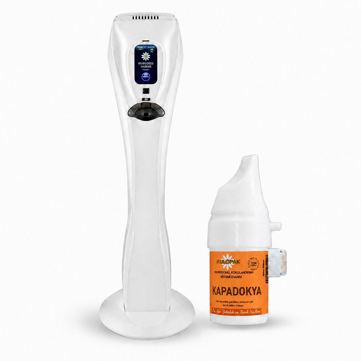 Rulopak Cosmo M6 Koku Makinesi ve Kapadokya Koku Kartuşu 100 ml