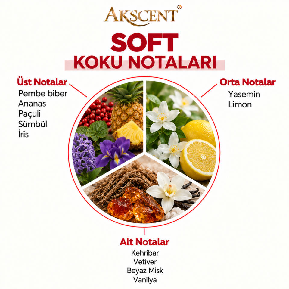 AKSCENT Soft Ortam Kokusu Esansı