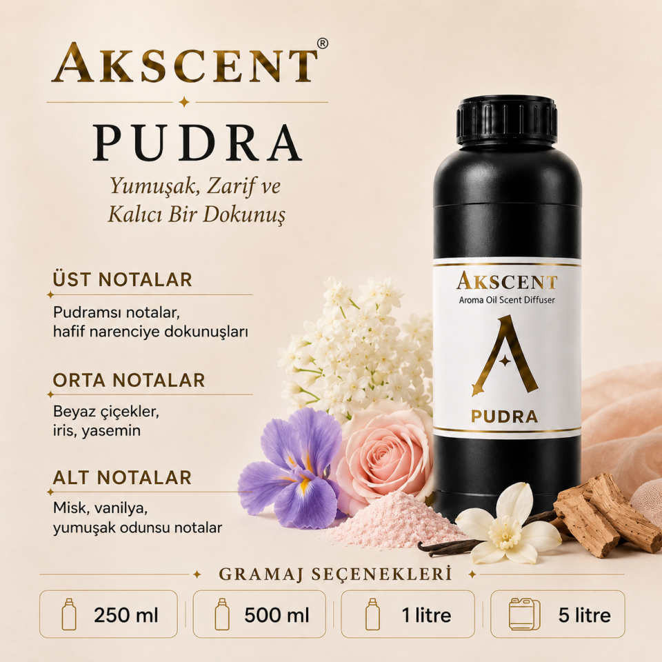 AKSCENT Pudra Ortam Kokusu Esansı