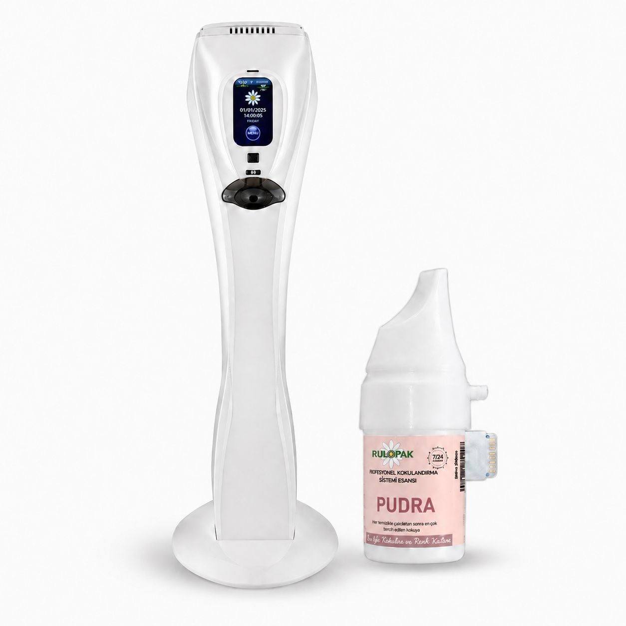 Rulopak Cosmo M6 Koku Makinesi ve Pudra Koku Kartuşu 100 ml