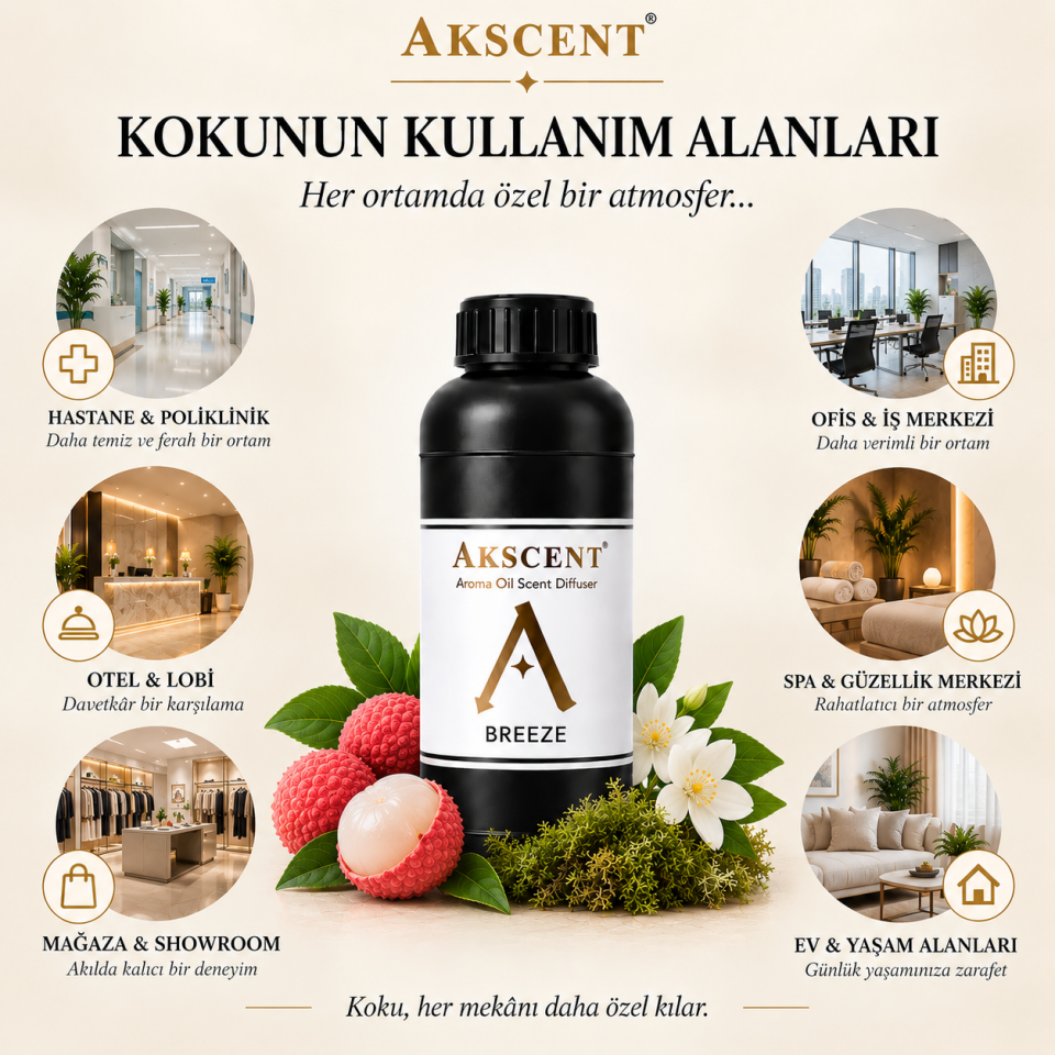 AKSCENT Breeze Ortam Kokusu Esansı
