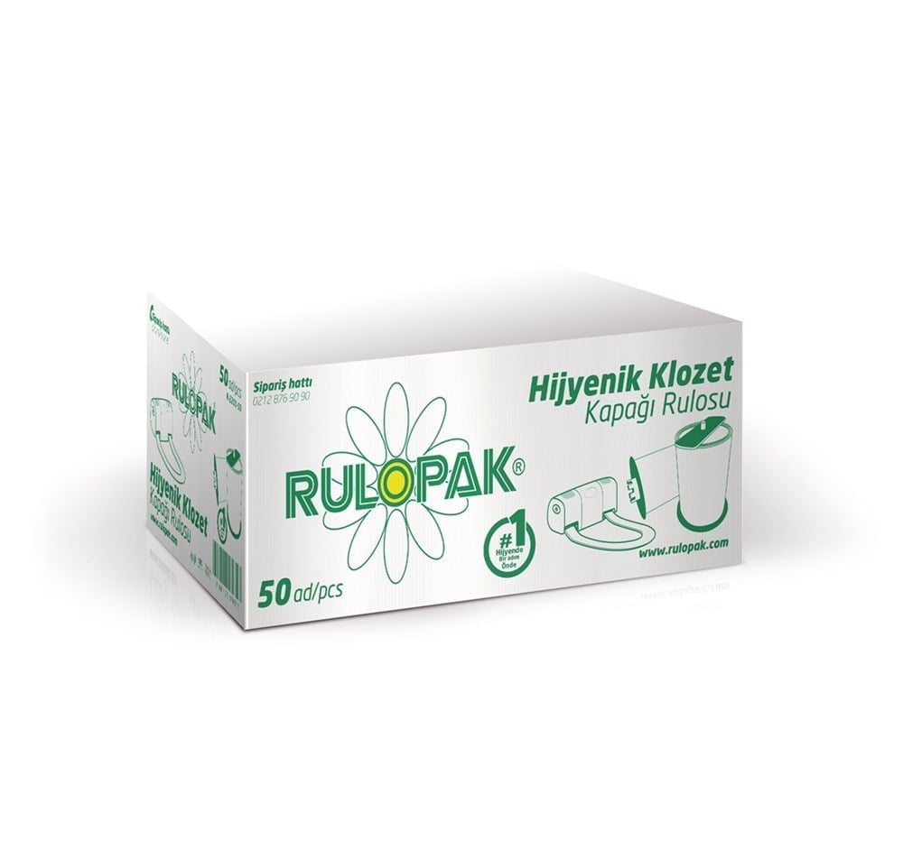 Rulopak Sensörlü Klozet Poşeti - 50 Adet