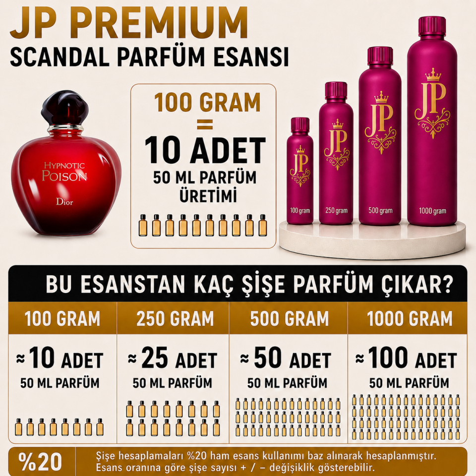 Hypnotic Parfüm Muadil Ham Esansı