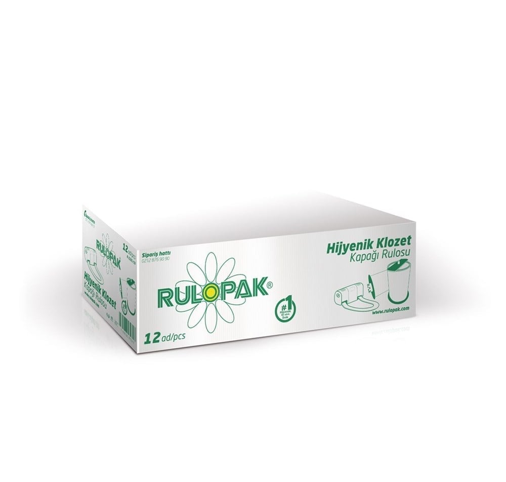 Rulopak Sensörlü Klozet Poşeti - 12 Adet