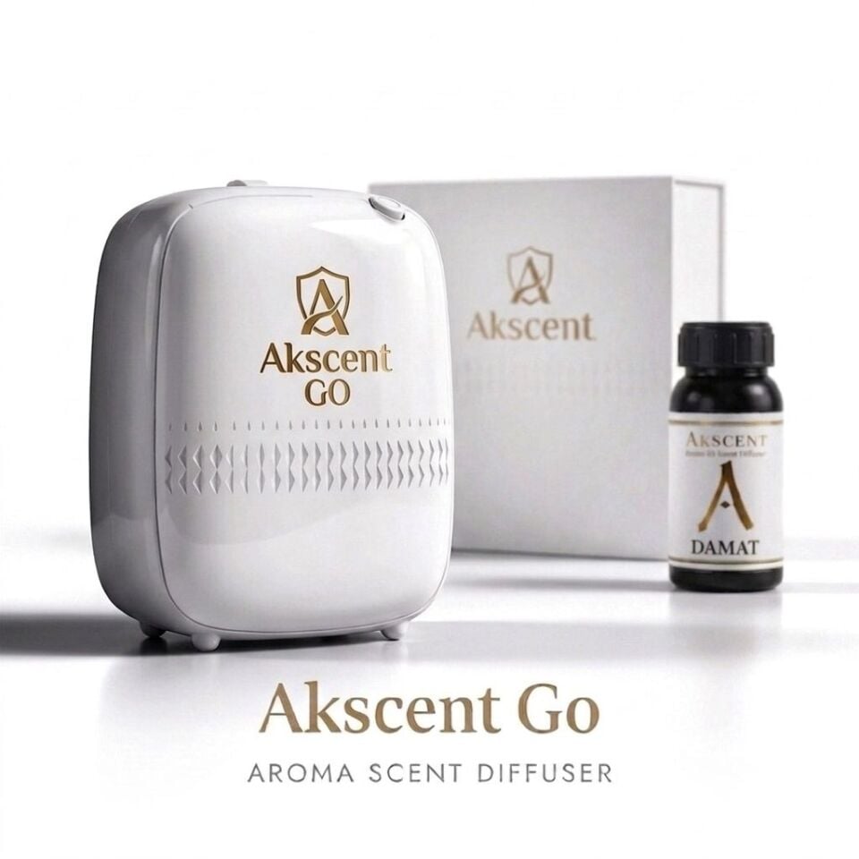 Akscent Go Koku Makinesi ve 300 ml Damat Esans