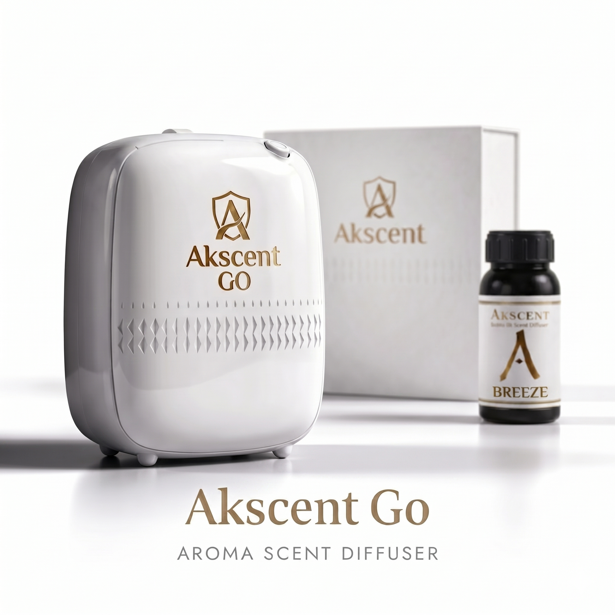 Akscent Go Koku Makinesi ve 300 ml Breeze Esans