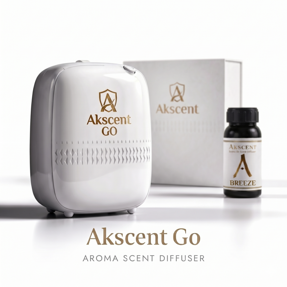 Akscent Go Koku Makinesi ve 300 ml Breeze Esans