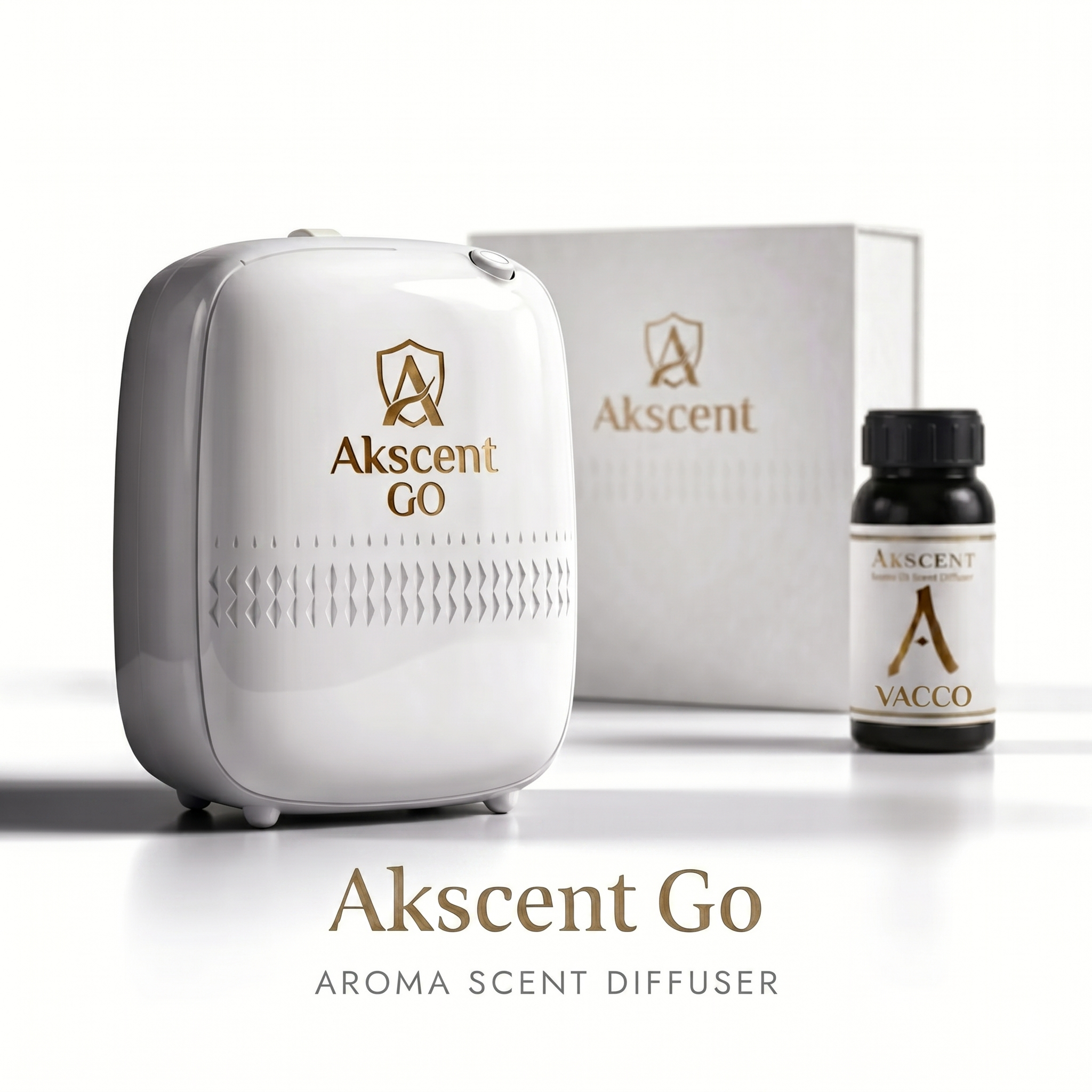 Akscent Go Koku Makinesi ve 300 ml Vacco Esans