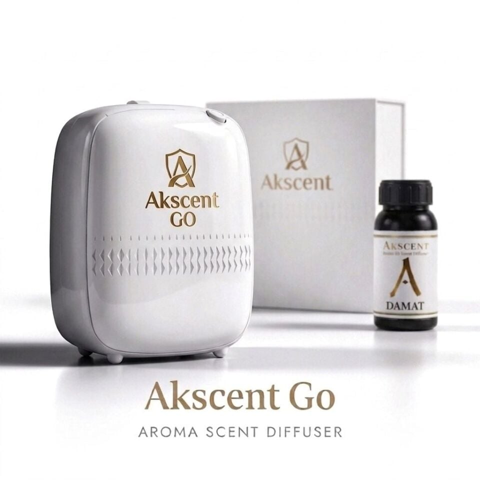Akscent Go Koku Makinesi ve 300 ml İpek Esans