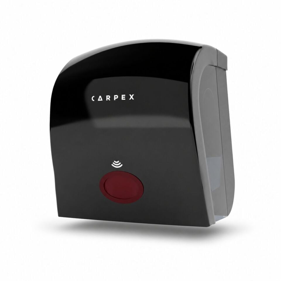 Carpex Sensörlü Havlu Makinesi Siyah - Pilli & Elektrikli Dispenser