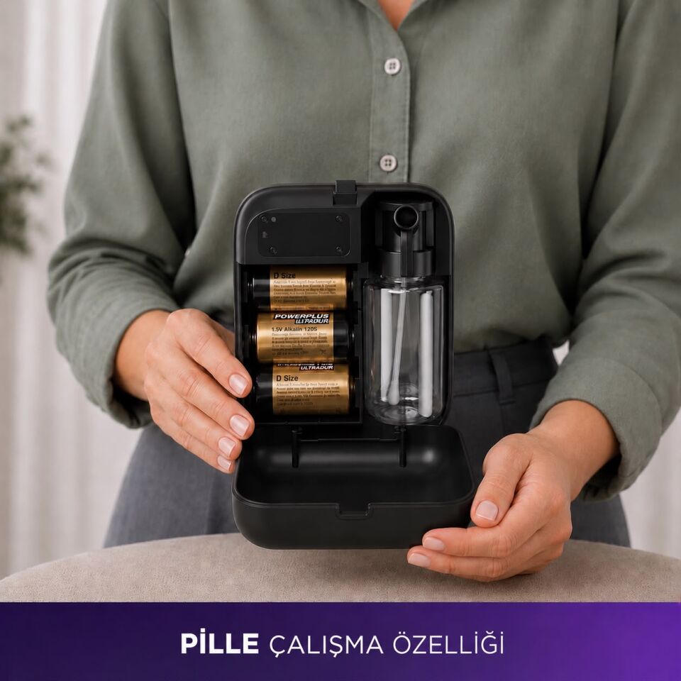 Akscent Go Koku Makinesi ve 300 ml Groom Ambiente Esans