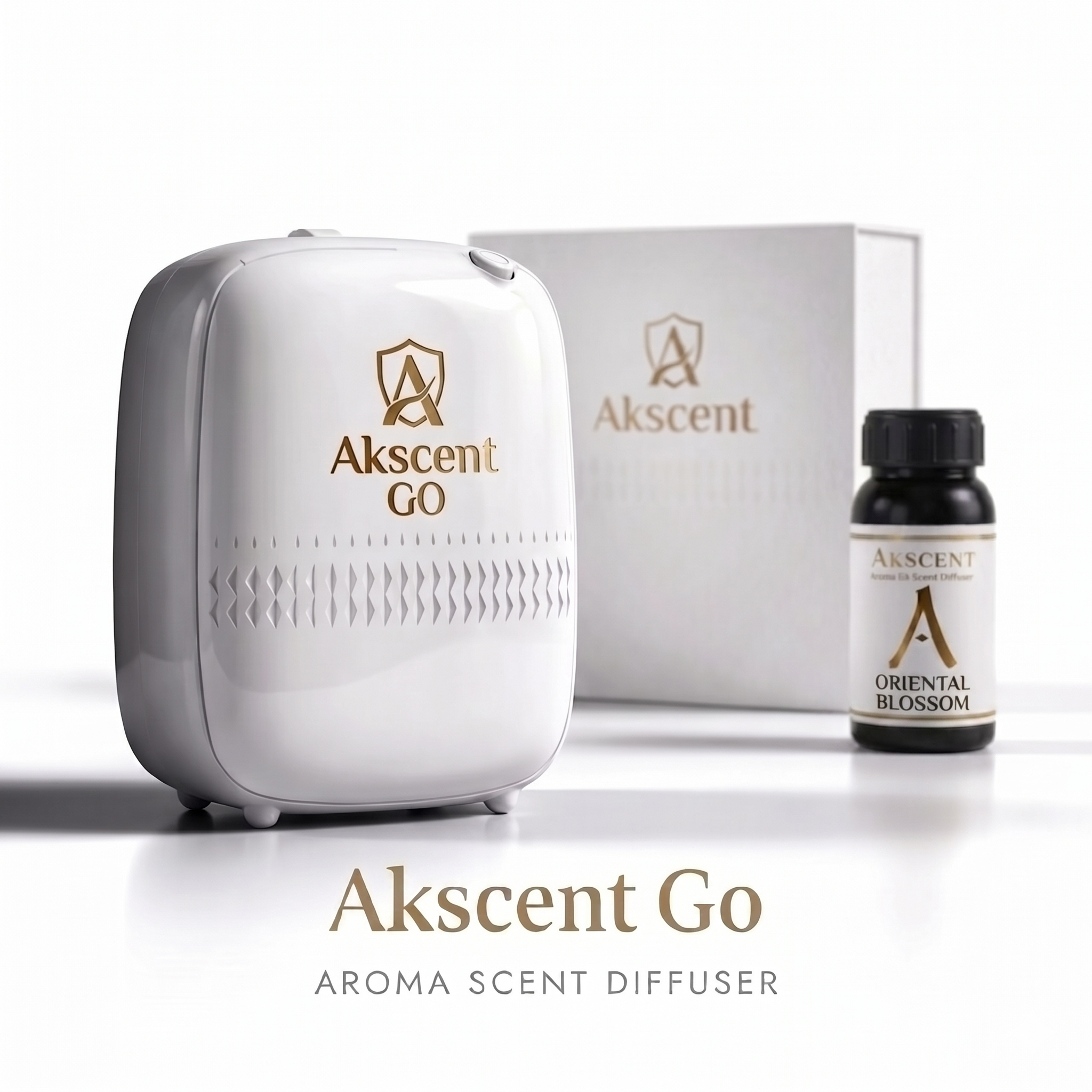 Akscent Go Koku Makinesi ve 300 ml Oriental Blossom Esans