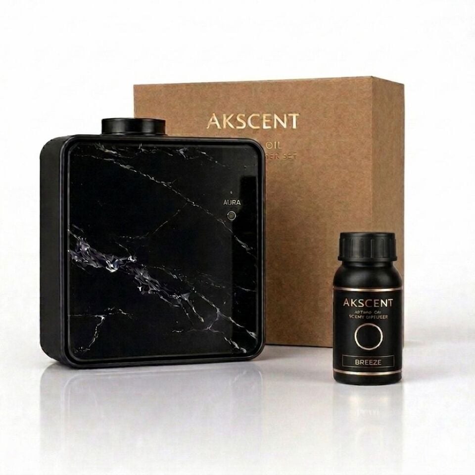 Akscent Premium Koku Makinesi ve 500 ml Breeze Esans