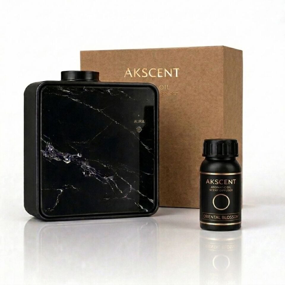 Akscent Premium Koku Makinesi ve 500 ml Oriental Blossom Esans