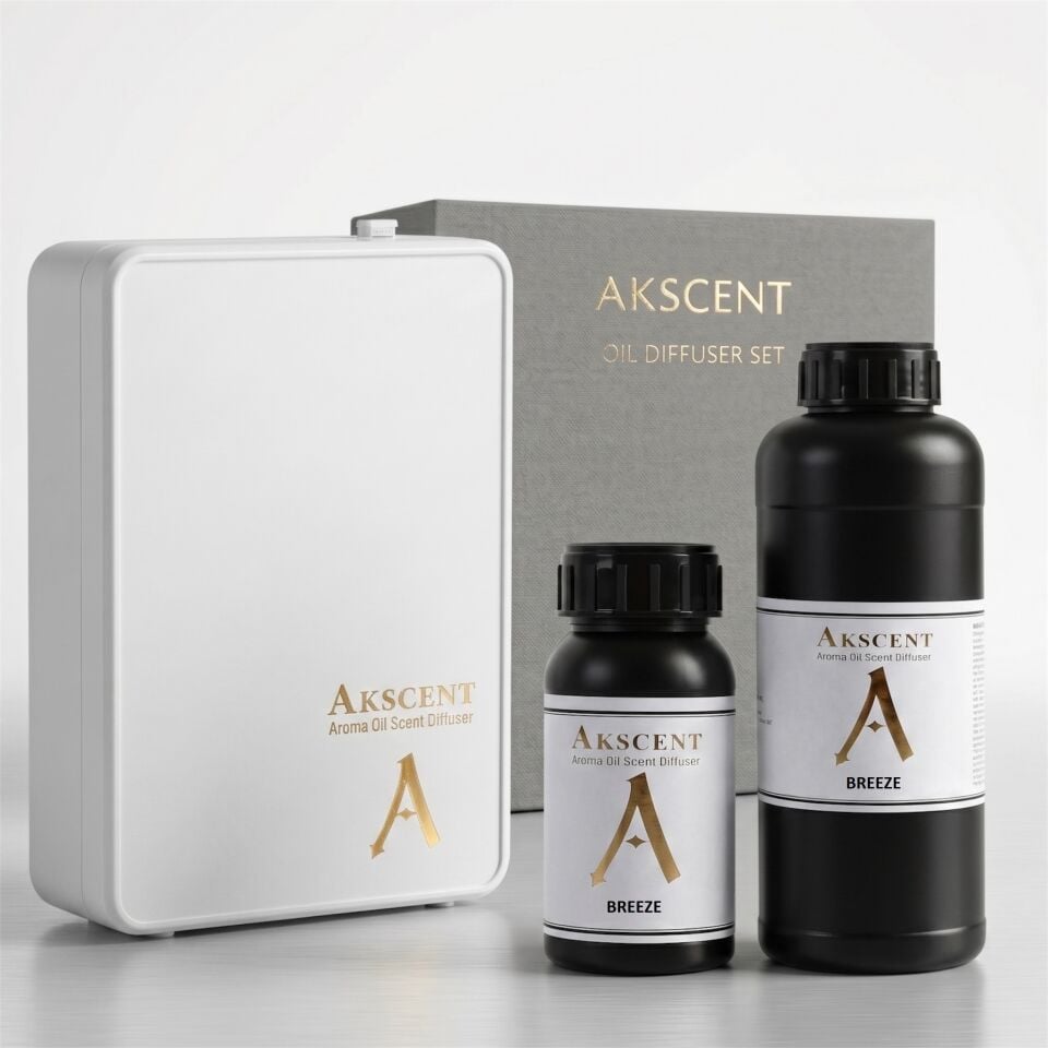 Akscent Smart Doluma Uygun Koku Makinesi ve Breeze Esans