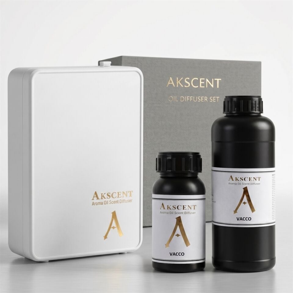 Akscent Smart Doluma Uygun Koku Makinesi ve Vacco Esans