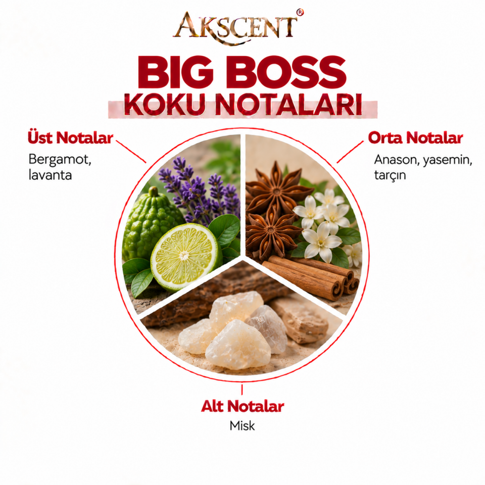Akscent Pro Geniş Alan Koku Makinesi ve Big Boss Koku Kartuşu 120 ml