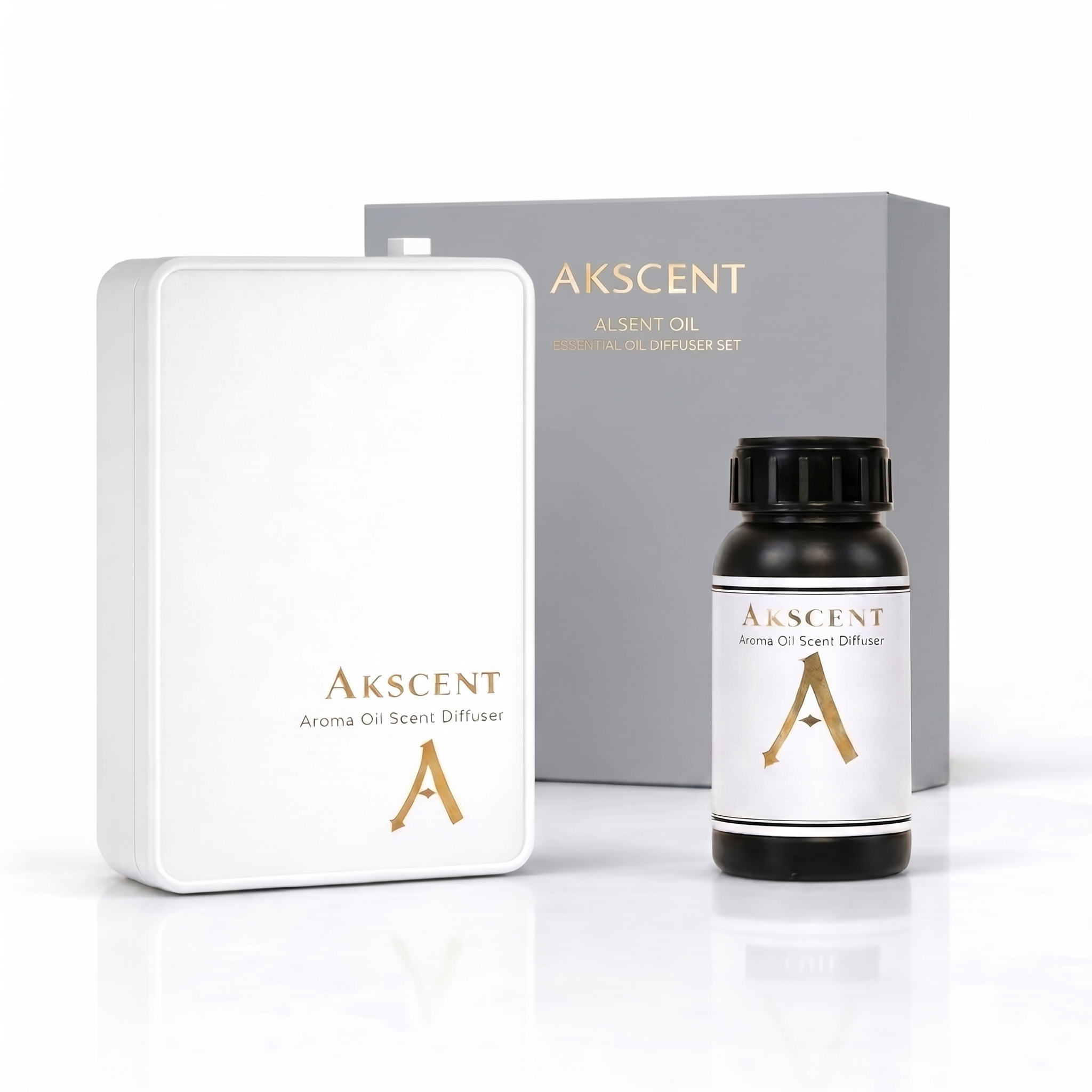 Akscent Smart Doluma Uygun Koku Makinesi ve June Esans 300 ml