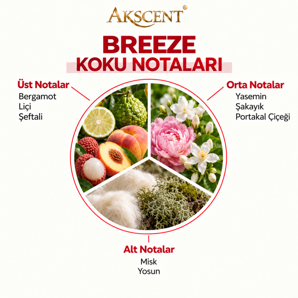 Akscent Pro Geniş Alan Koku Makinesi ve Breeze Koku Kartuşu 120 ml