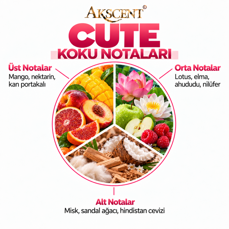 AKSCENT Cute Ortam Kokusu Esansı
