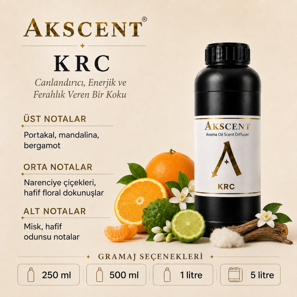 AKSCENT Krc Ortam Kokusu Esansı